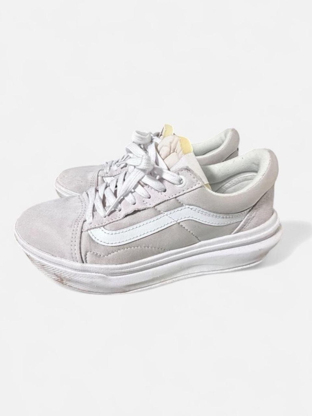 lVans Old Skool Overt CC sneakers featuring a chunky heel size 8.5
